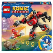 Capa do artigo LEGO® Sonic the Hedgehog™ - Knuckles contra Robô Egg Crusher do Dr. Eggman - 77005