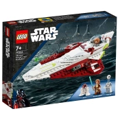 Capa do artigo Lego Star Wars Caca Estelar Jedi de Obi-Wan Kenobi 75333