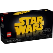 Capa do artigo Lego Star Wars Logotipo Star Wars Construido Com Pecas 75407