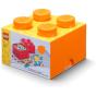LEGO Storage Brick 4 - Orange - Preview
