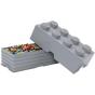 LEGO Storage Brick 8 - Gray - Preview