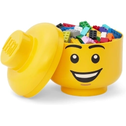Capa do artigo LEGO Storage Head Small - Happy Boy