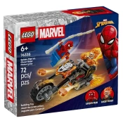 Capa do artigo Lego Super Spider-Man Vs Ghost Rider 76335