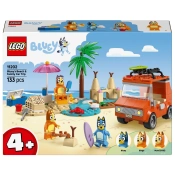 Capa do artigo Lego Viagem de Carro à Praia com a Bluey
