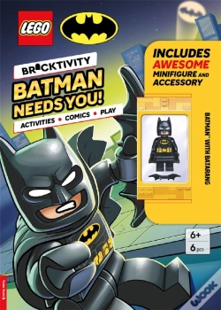 Capa do artigo Legoâ® Batmanâ„¢: Batman Needs You! (With Lego Batman Minifigure And Batarang)