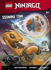 Legoâ® Ninjagoâ®: Sssnake Time Activity Book (With Snake Warrior Minifigure)