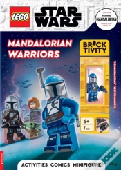Capa do artigo Legoâ® Star Warsâ„¢: Mandalorian Warriors Activity Book (With Mandalorian Fleet Commander Lego Minifigure)