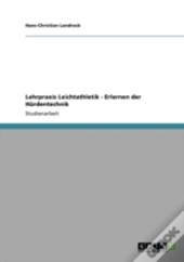 Lehrpraxis Leichtathletik - Erlernen Der Hardentechnik