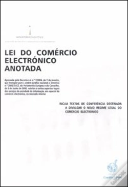 Capa do artigo Lei do Comércio Electrónico - Anotada