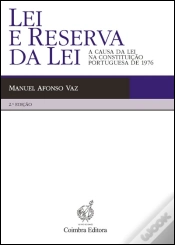 Capa do artigo Lei e Reserva da Lei