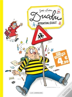Capa do artigo L'Élève Ducobu Tome 24 : Attention, École !