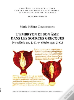 Capa do artigo L'Embryon Et Son Âme Dans Les Sources Grecques ; Vie S Av. J.-C.-Ve S. Apr.J.-C.