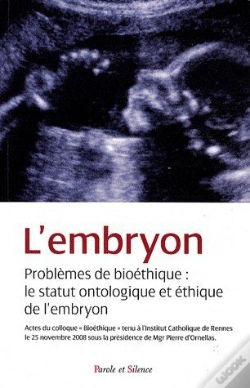 Capa do artigo L'Embryon, Statut Ontologique Et Éthique