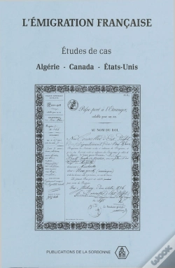 Capa do artigo L'Émigration Francaise ; Étude De Cas ; Algérie, Canada, Etats-Unis