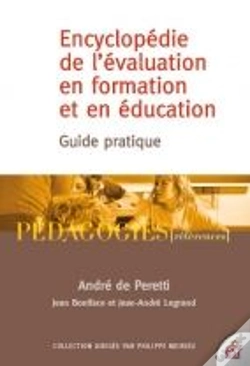 Capa do artigo L'Encyclopédie De L'Évaluation En Formation Et En Éducation ; Guide Pratique
