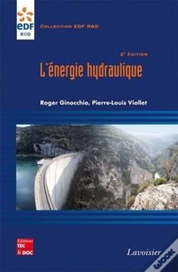 Capa do artigo L'Energie Hydraulique 2e Edition Collection Edf R D