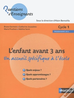 Capa do artigo L'Enfant Avant 3 Ans - C1