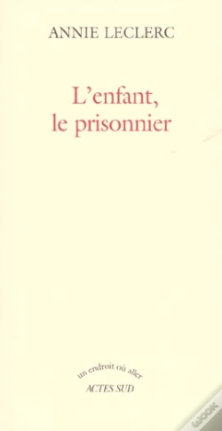 Capa do artigo L'Enfant ; Le Prisonnier