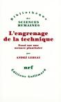 L'Engrenage De La Technique ; Essai Sur Une Menace Planétaire - Preview