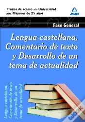 Capa do artigo Lengua Castellana, Comentario De Texto Y Desarrollo De Un Tema De Actualidad. Fase General. Prueba D