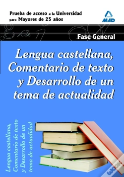 Capa do artigo Lengua Castellana, Comentario De Texto Y Desarrollo De Un Tema De Actualidad. Fase General. Prueba D