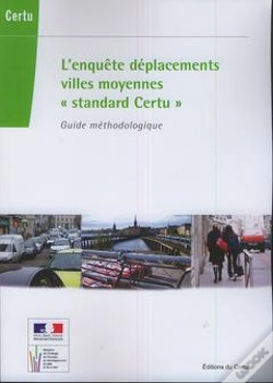 Capa do artigo L'Enquete Deplacements Villes Moyennes Standard Certu " Guide Methodologique References Certu N 9
