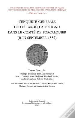 Capa do artigo L'Enquête Générale De Leopardo Da Foligno Dans Le Comté De Forcalquier (Juin-Septembre 1332)
