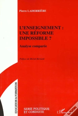 Capa do artigo L'Enseignement ; Une Reforme Impossible ; Analyse Comparee