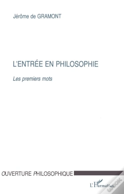 Capa do artigo L'Entree En Philosophie ; Les Premiers Mots
