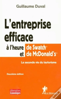 Capa do artigo L'Entreprise Efficace A L'Heure De Swatch Et De Mcdonald'S