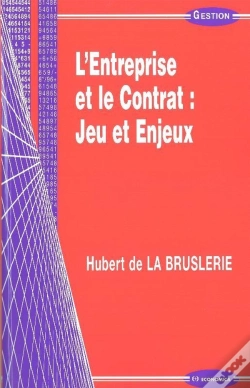 Capa do artigo L'Entreprise Et Le Contrat : Jeux Et Enjeux