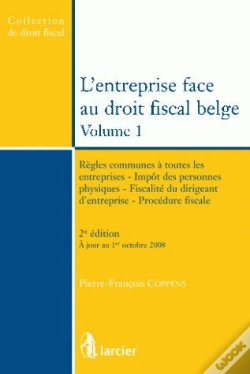 Capa do artigo L'Entreprise Face Au Droit Fiscal Belge T.1 (2e Édition)