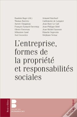 Capa do artigo L'Entreprise, Formes De La Propriete Et Responsabilite