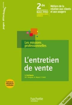 Capa do artigo L'Entretien De Vente ; Bac Pro ; 2nde Professionnelle