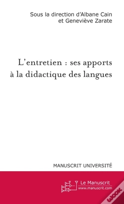 Capa do artigo L'Entretien : Ses Apports À La Didactique Des Langues