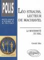 Léo Strauss, Lecteur De Machiavel - La Modernité Du Mal - Preview