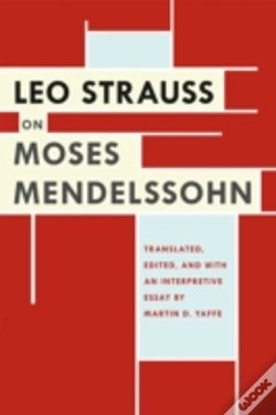 Capa do artigo Leo Strauss On Moses Mendelssohn