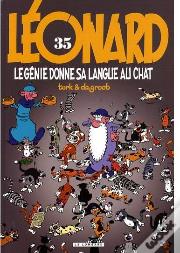 Léonard T.35 ; Léonard Donne Sa Langue Au Chat