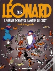 Capa do artigo Léonard T.35 ; Léonard Donne Sa Langue Au Chat