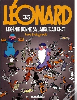 Capa do artigo Léonard T.35 ; Léonard Donne Sa Langue Au Chat