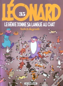 Capa do artigo Léonard Tome 35 : Le Génie Donne Sa Langue Au Chat