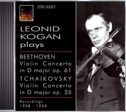 Capa do artigo Leonid Kogan Plays Beethoven & Tchaikovsky - CD