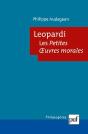 Leopardi ; Les Petites Oeuvres Morales - Preview
