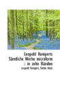 Leopold Komperts Samtliche Werke Microform - Preview