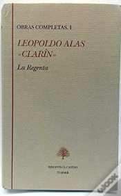 Capa do artigo Leopoldo Alas "Clarin" (Tomo I)
