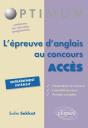 L'Épreuve D'Anglais Au Concours Acces - Preview