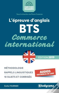 Capa do artigo L'Épreuve D'Anglais Bts ; Commerce International (Édition 2019)