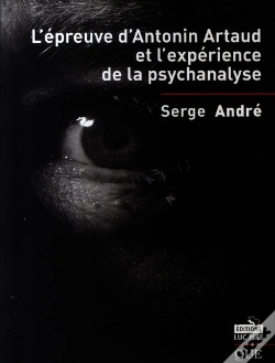 Capa do artigo L'Épreuve D'Antonin Artaud Et L'Expérience De La Psychanalyse