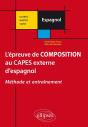 L'Épreuve De Composition Au Capes Externe D'Espagnol ; Méthode Et Entraînement - Preview