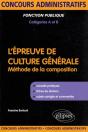 L'Épreuve De Culture Générale Aux Concours De Catégories A Et B - Preview